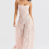 Elegant long dress for weddings and events