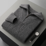 Wool Zip Sweater