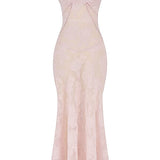 Elegant long dress for weddings and events