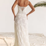 Elegant long dress for weddings and events