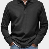 Premium Long Sleeve Polo Shirt: Comfort & Durability