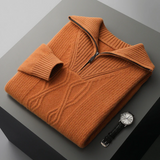 Wool Zip Sweater