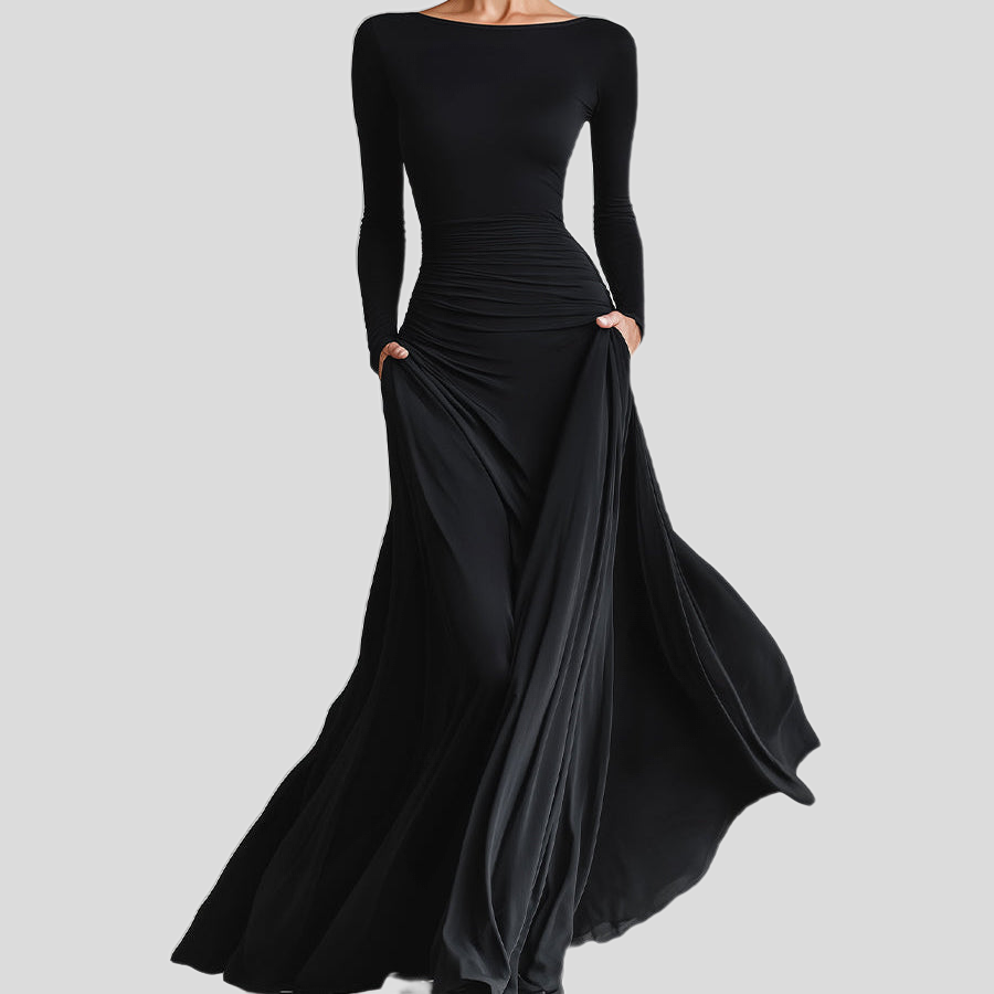 Damska sukienka maxi elegancka